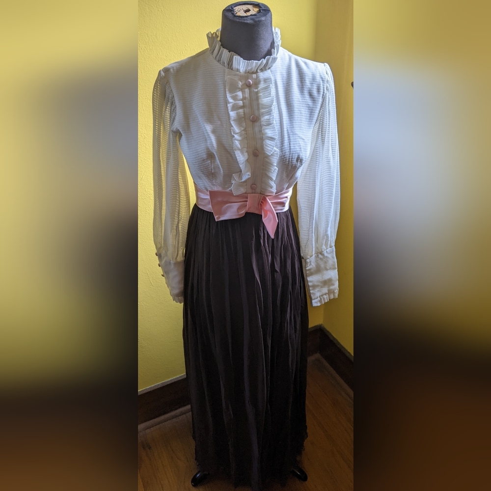 Vintage Handmade Neopolitan Dress